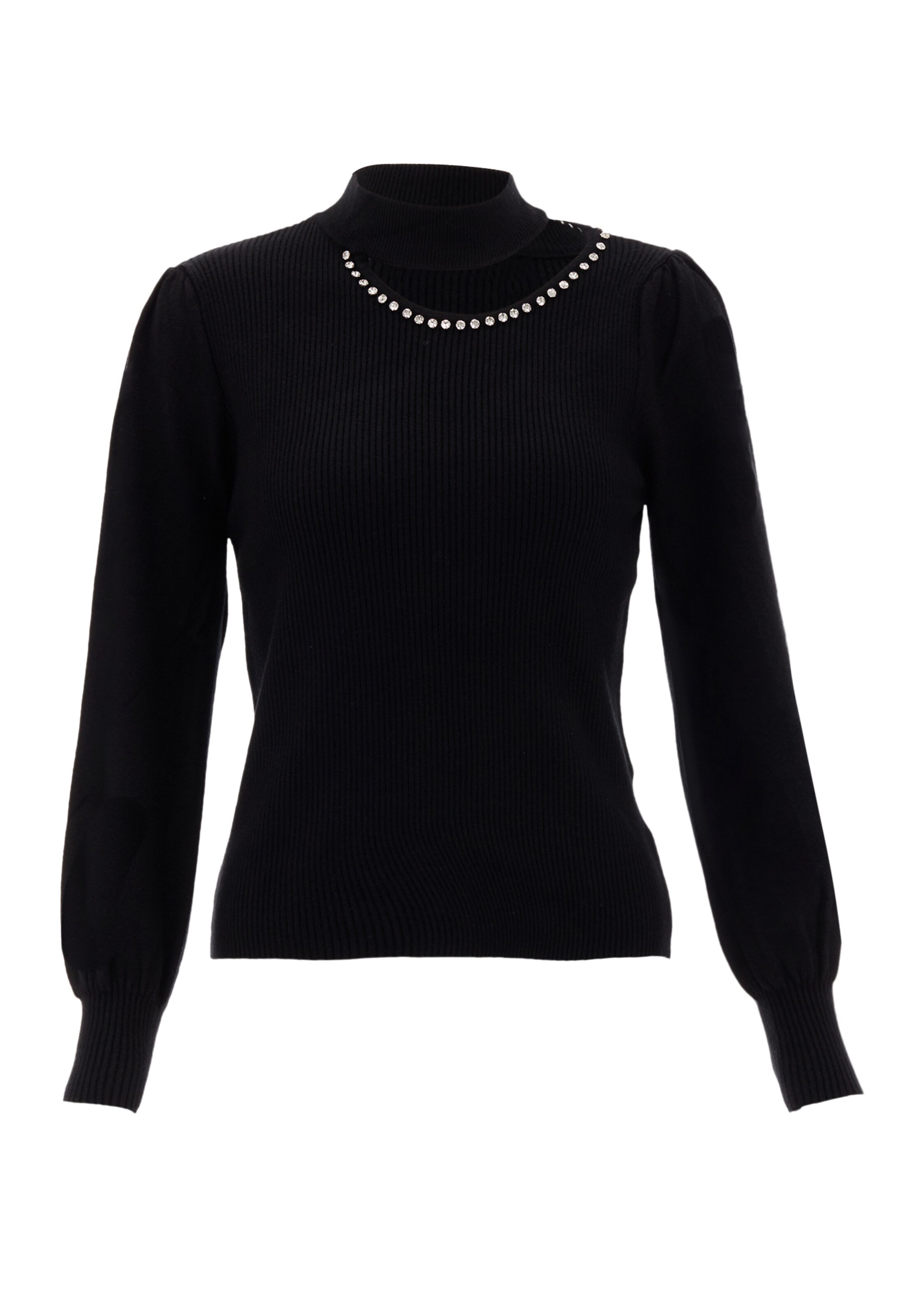 NAEMI Sweater in Black: front
