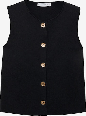 Cardigan 'YOLANDO' MANGO en noir : devant