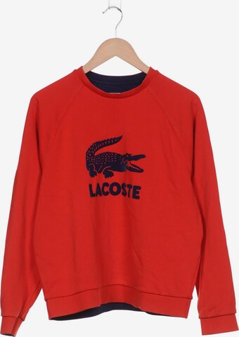LACOSTE Sweatshirt & Zip-Up Hoodie in M in Red: front