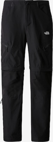 THE NORTH FACE - Tapered Calças outdoor em preto: frente