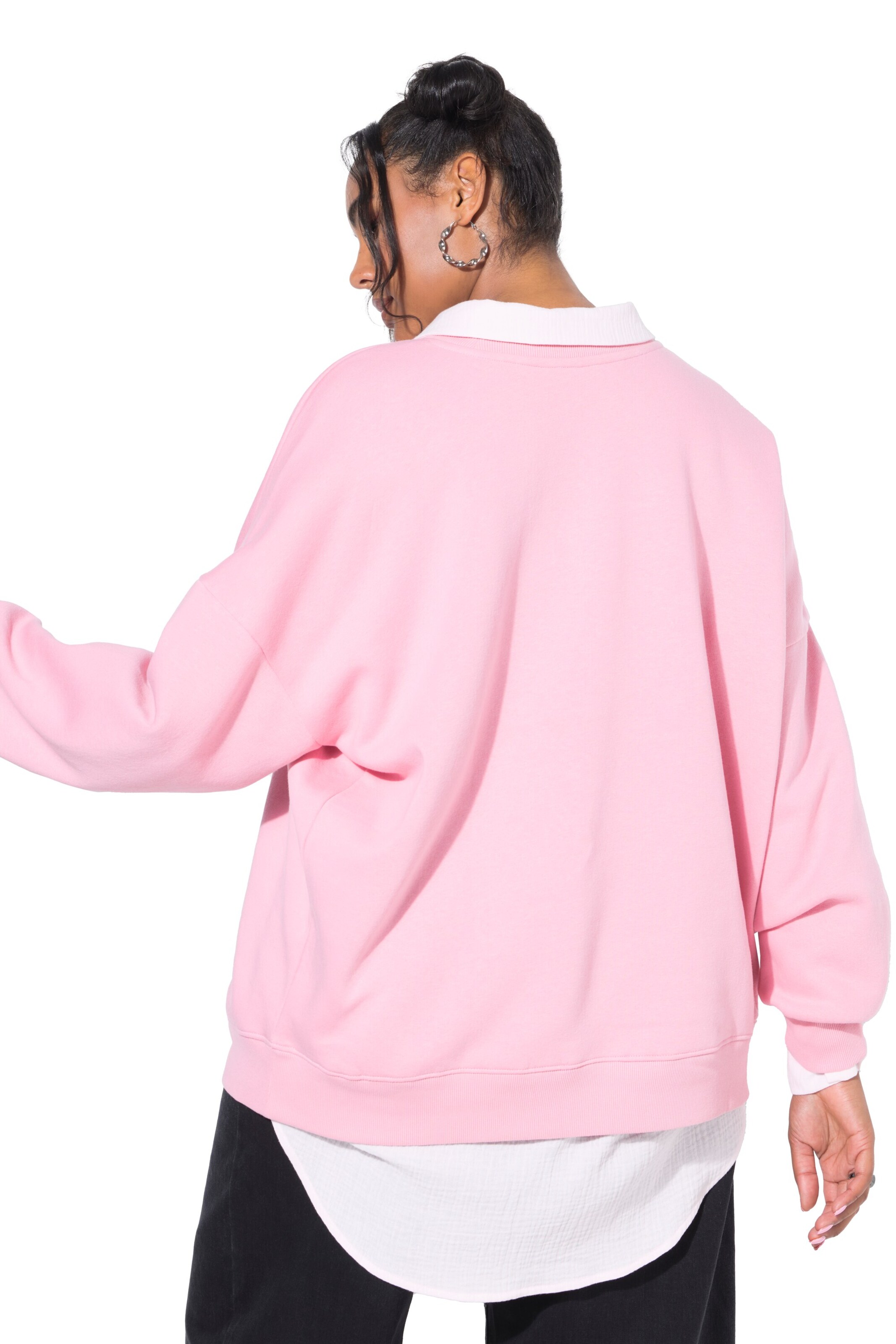 Studio Untold Sweatshirt in Roze