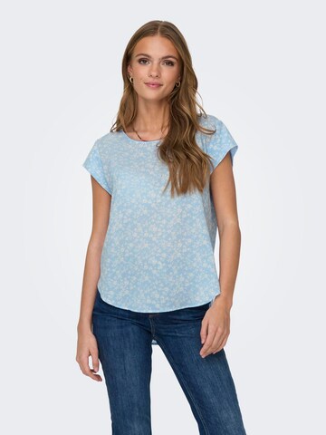 ONLY - Blusa en azul: frente