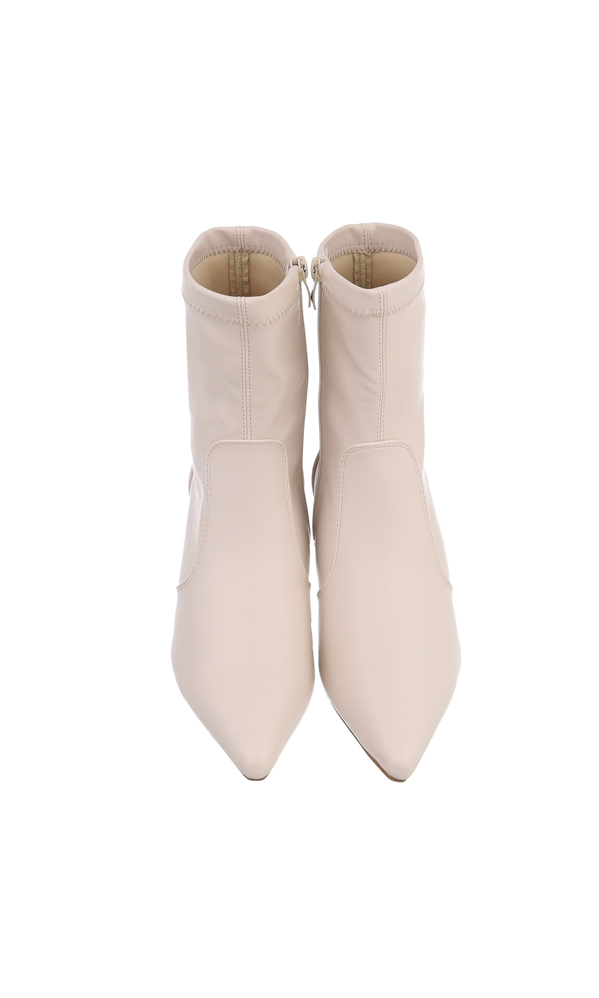 Ital-Design Stiefelette in Beige