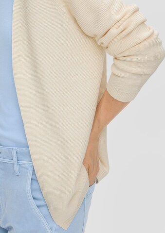 s.Oliver Knit cardigan in Beige