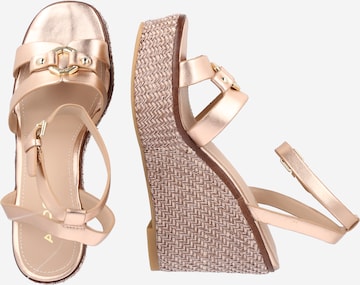 ALDO Strap Sandals 'ONAN' in Gold