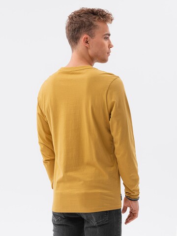 Ombre Shirt 'L138' in Geel
