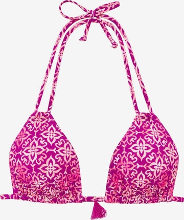 VIVANCE Kolmio Bikinitoppi värissä punainen: etupuoli