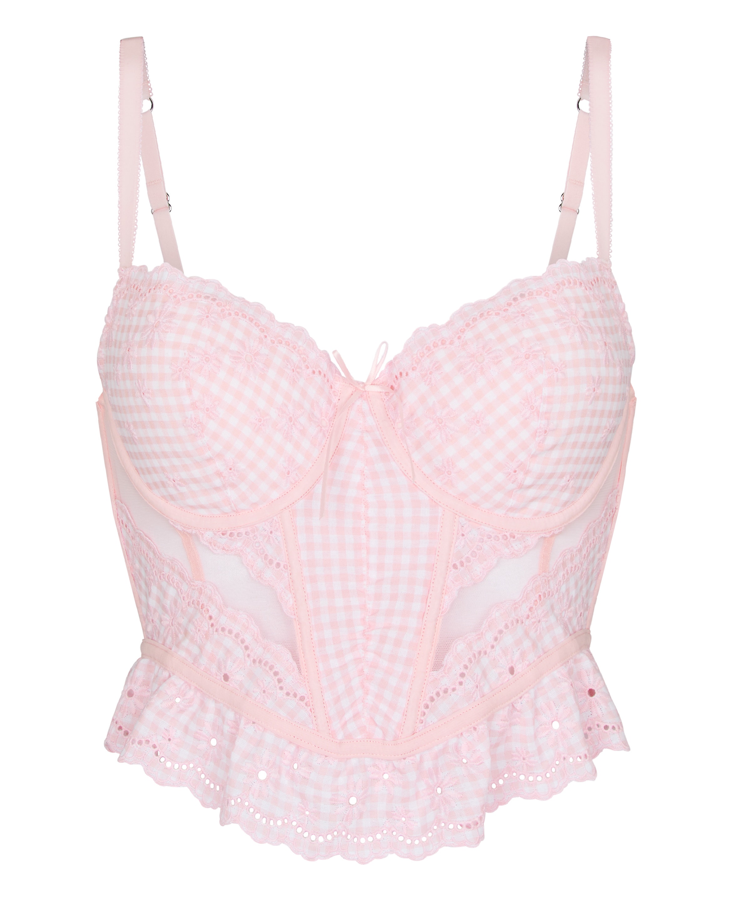 Hunkemöller Corsage 'Gaia' in Pink: front