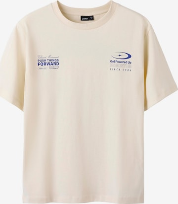 LMTD Shirt in Beige: voorkant