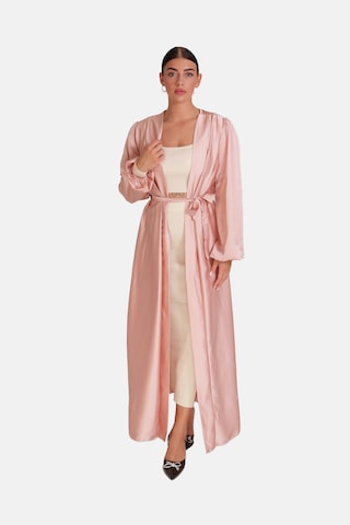 Kimono Elara en rose : devant