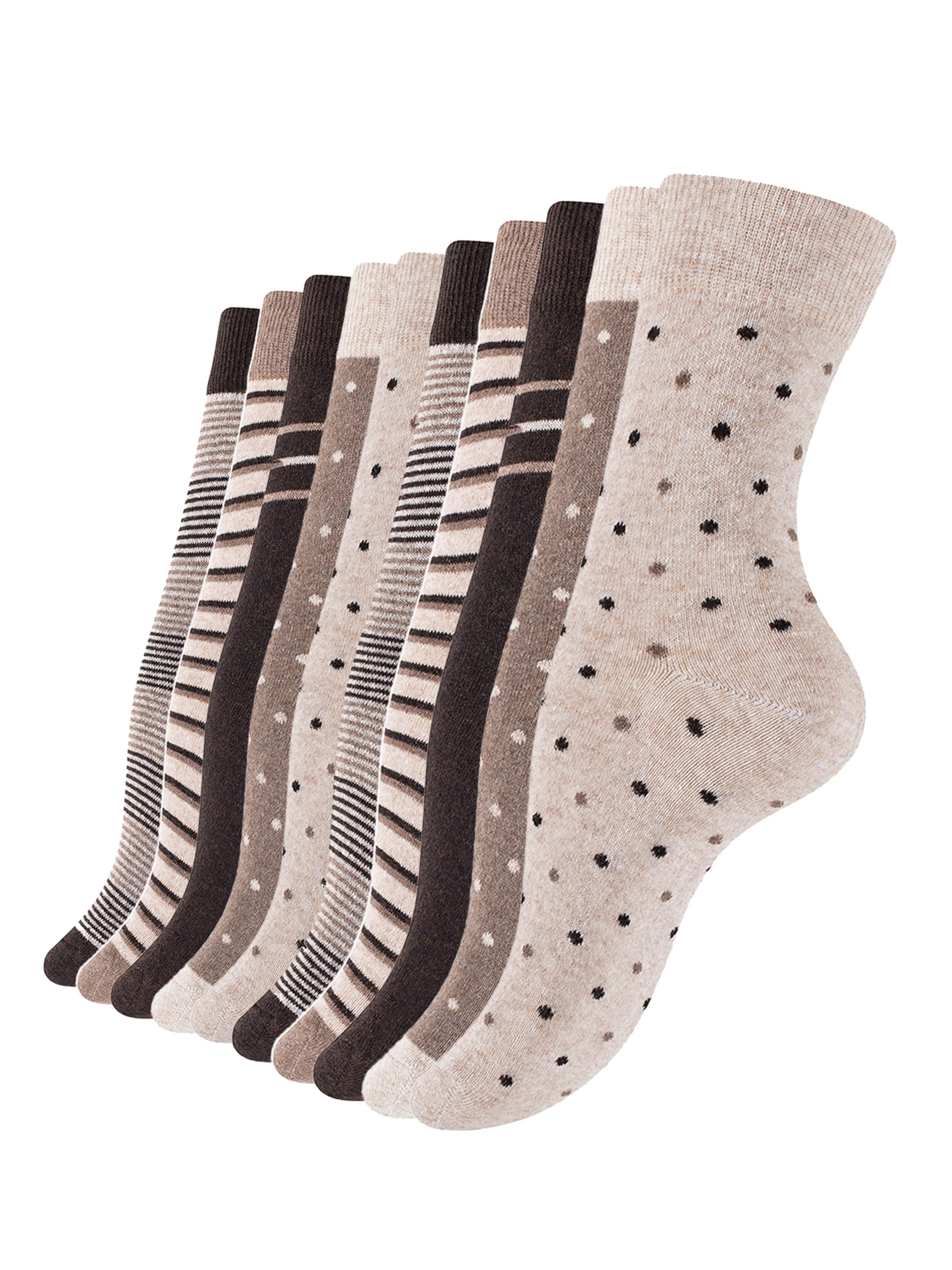 Vincent Creation - Meias em castanho: frente