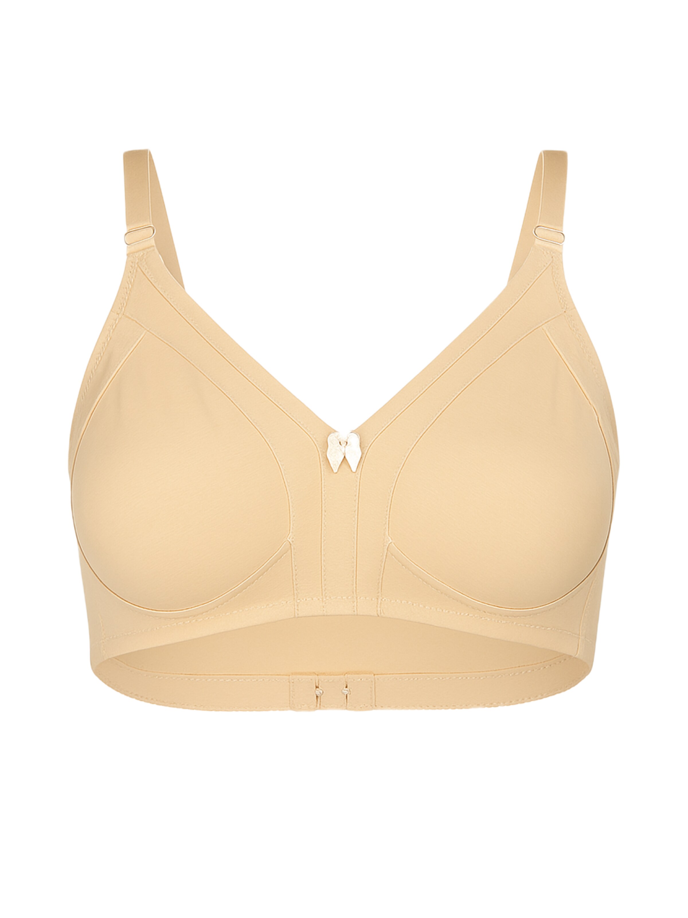 C&City T-shirt BH in Beige: voorkant