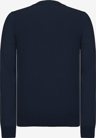 Pull-over Giorgio di Mare en bleu