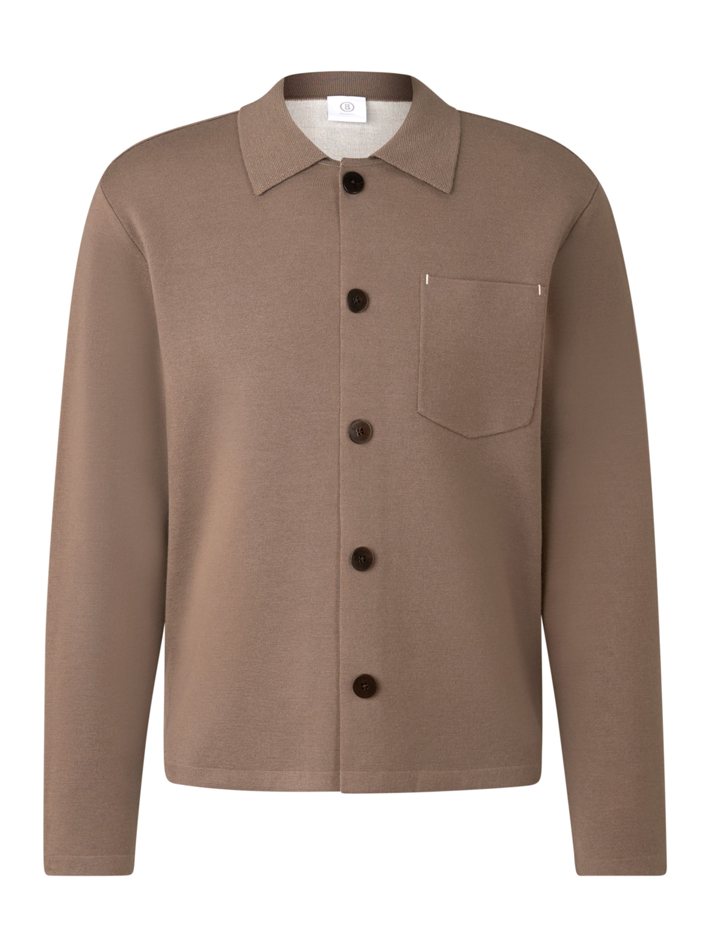 BOGNER Knit cardigan 'Olaf' in Brown, Item view