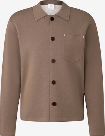 BOGNER Knit cardigan 'Olaf' in Brown: front