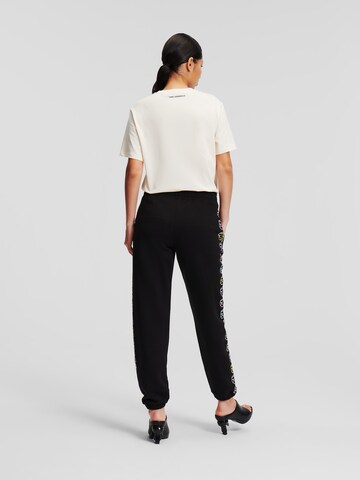 regular Pantaloni di Karl Lagerfeld in nero