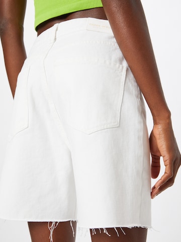 Tally Weijl Normalny krój Spodnie w kolorze biały