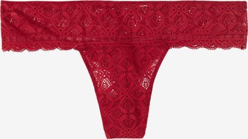 INTIMISSIMI Thong in Red: front