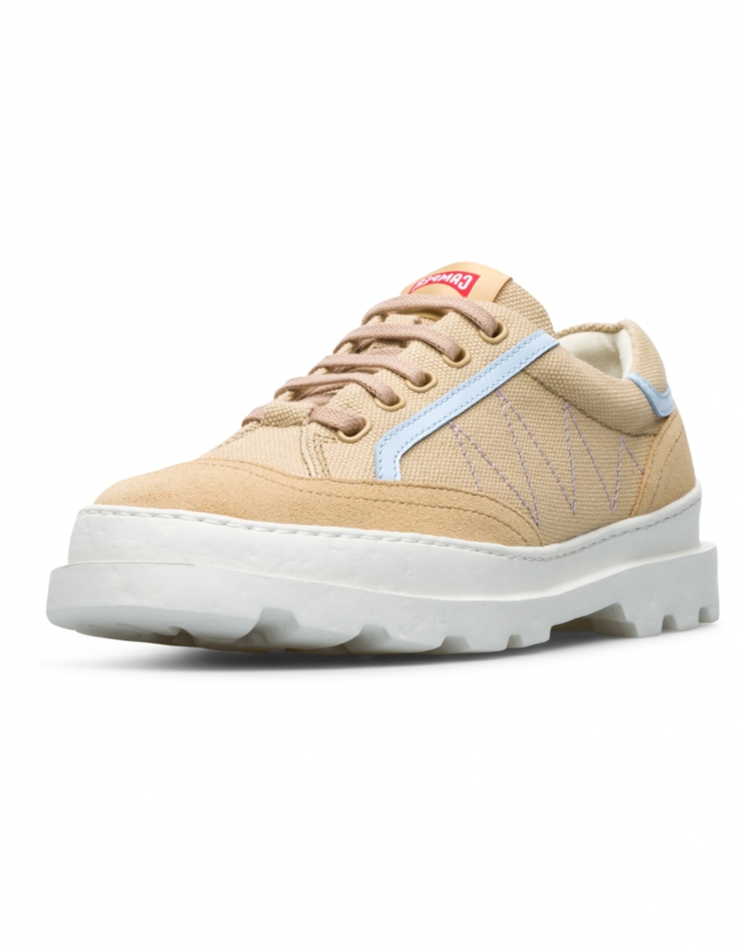 Baskets basses ' Brutus ' CAMPER en beige : devant