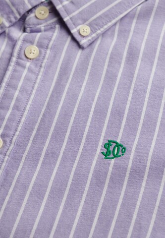 Superdry & Co Blouse 'Oxford' in Purple