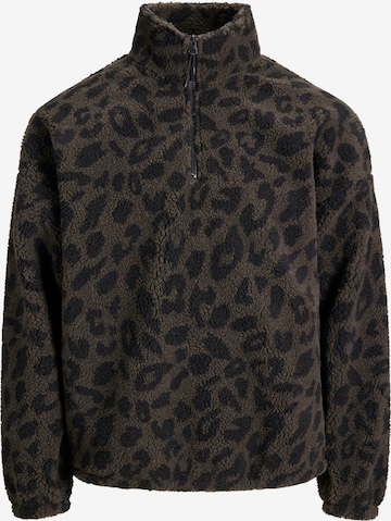 Pulover 'JORCHEETAH' de la JACK & JONES pe gri: față