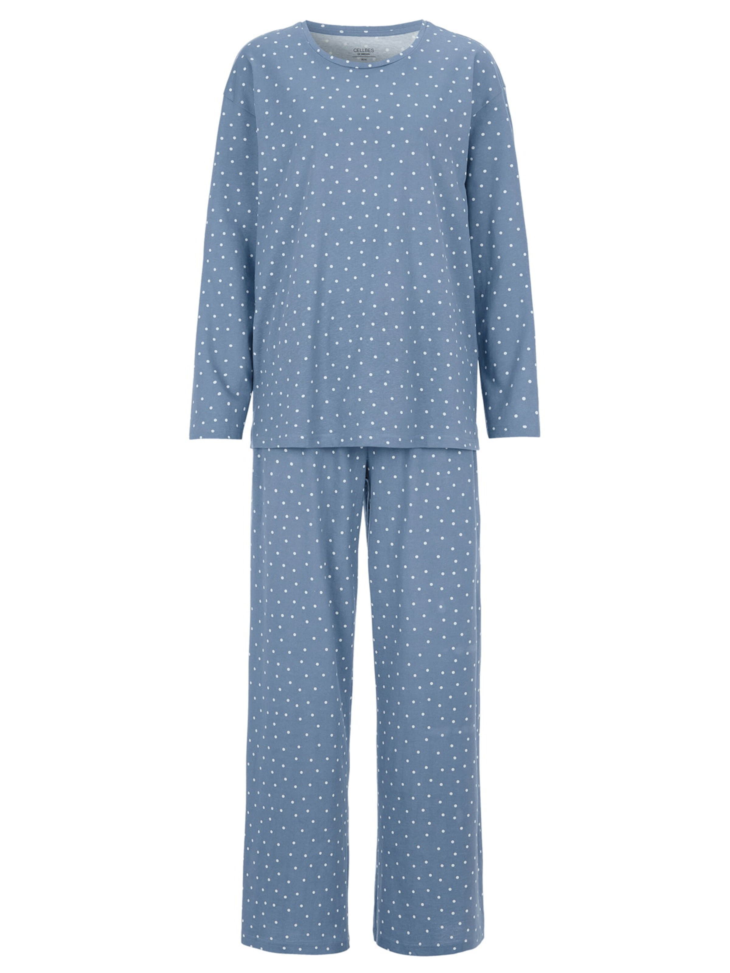 Cellbes of Sweden Pyjama in Blau: Vorderseite