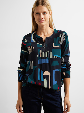 CECIL Blouse in Blauw: voorkant