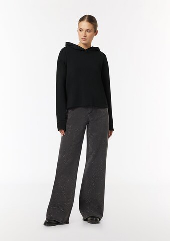 COMMA Sweatshirt in Schwarz