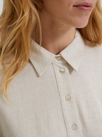 Abito camicia 'Viva' di SELECTED FEMME in beige