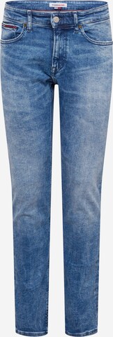 Tommy Jeans Slimfit Jeans 'Scanton' in Blauw: voorkant