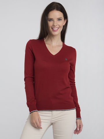 Sir Raymond Tailor Sweater 'Susan' in Red: front