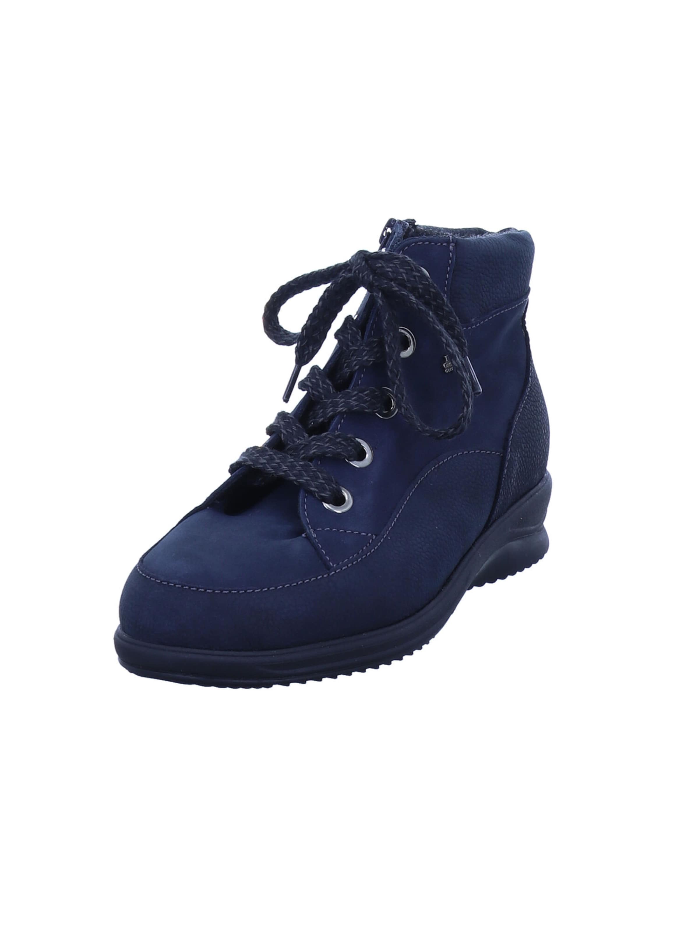 Finn Comfort Ankle Boots 'PARSENN' in Blue: front