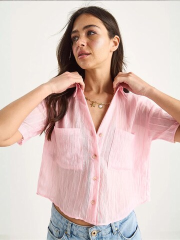 Bianco Lucci - Blusa em rosa