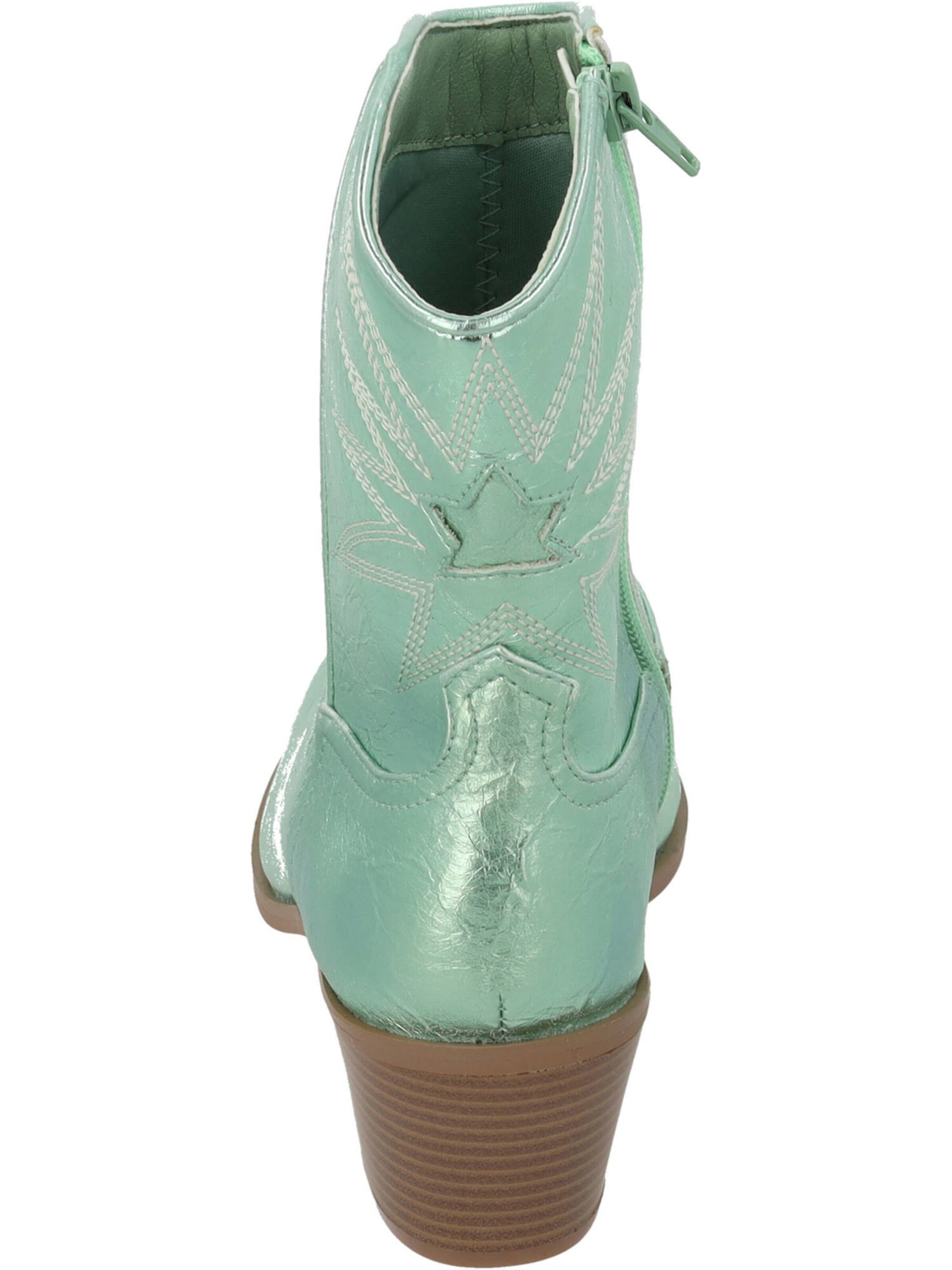 LA STRADA Ankle Boots in Green