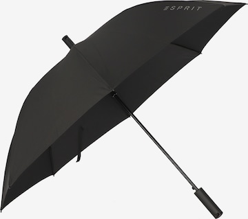 Parapluie ESPRIT en noir : devant