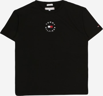 TOMMY HILFIGER Shirt in Black: front