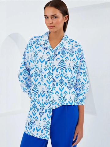 Chemisier Bigdart en bleu