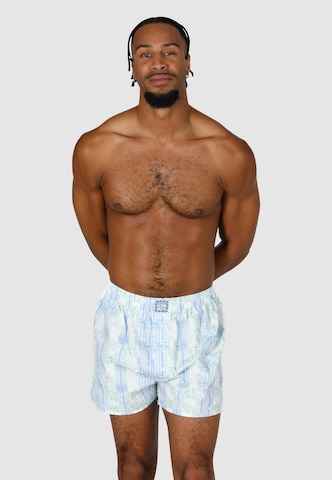 Lousy Livin Boxershorts Set 'Slinky' in Blau: Vorderseite