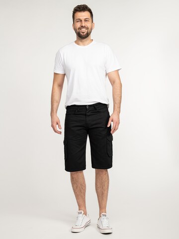 Rock Creek Regular Cargohose in Schwarz