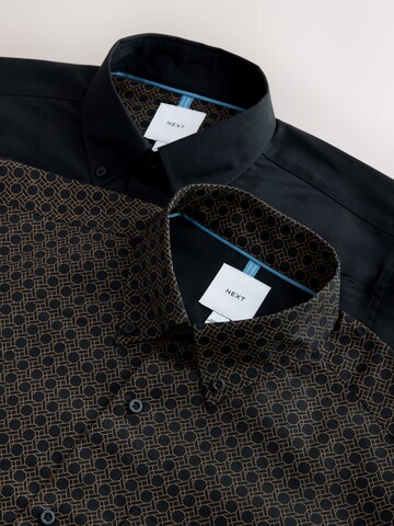 Next Klasický střih Košile – černá