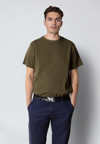 Clean Cut Copenhagen Shirt 'Stable' in Groen: voorkant