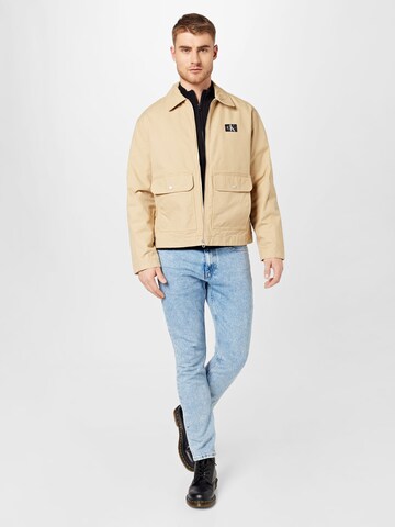 Calvin Klein Jeans Between-season jacket in Beige