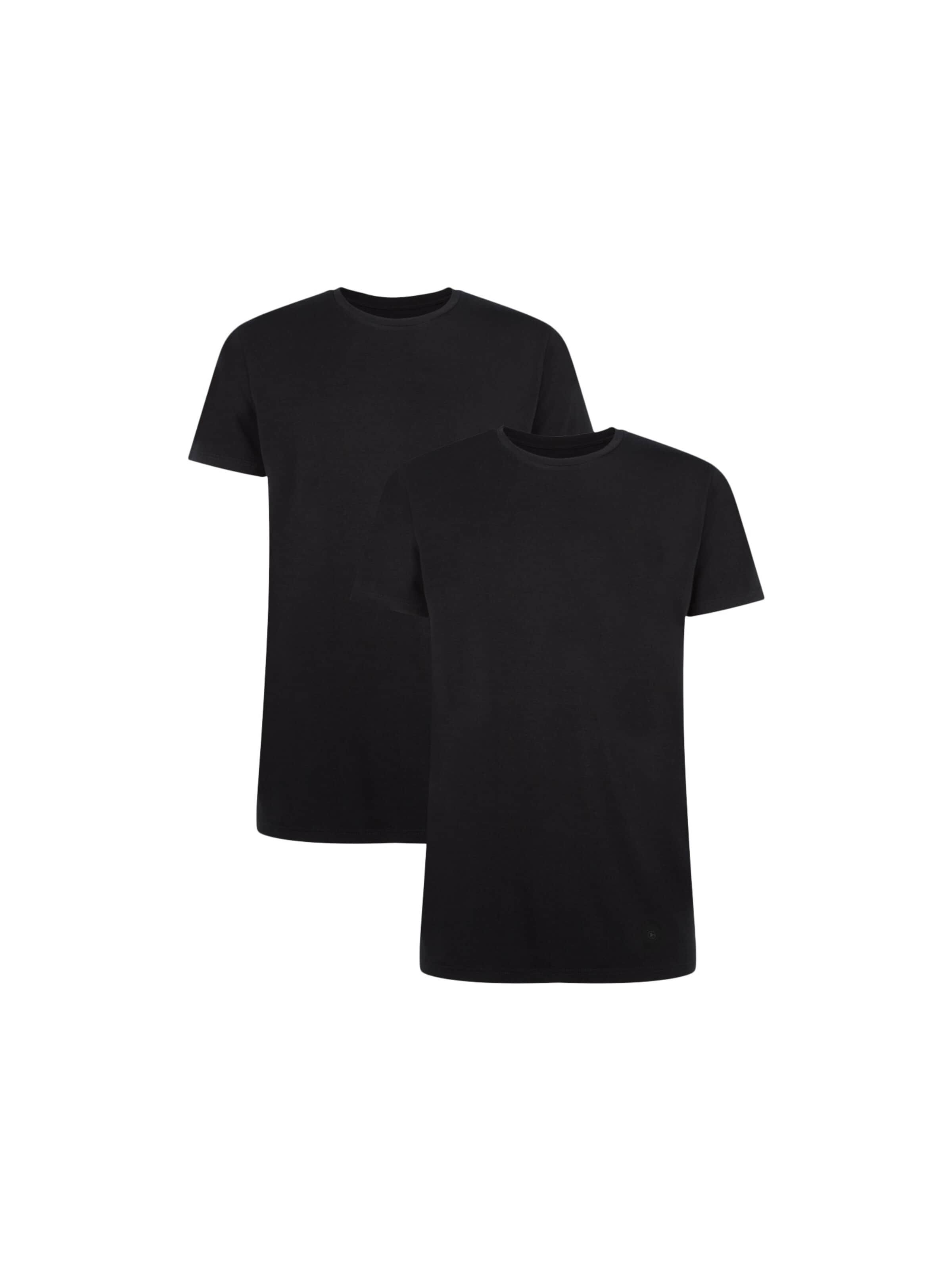 Bamboo basics Shirt 'Ruben' in Zwart: voorkant