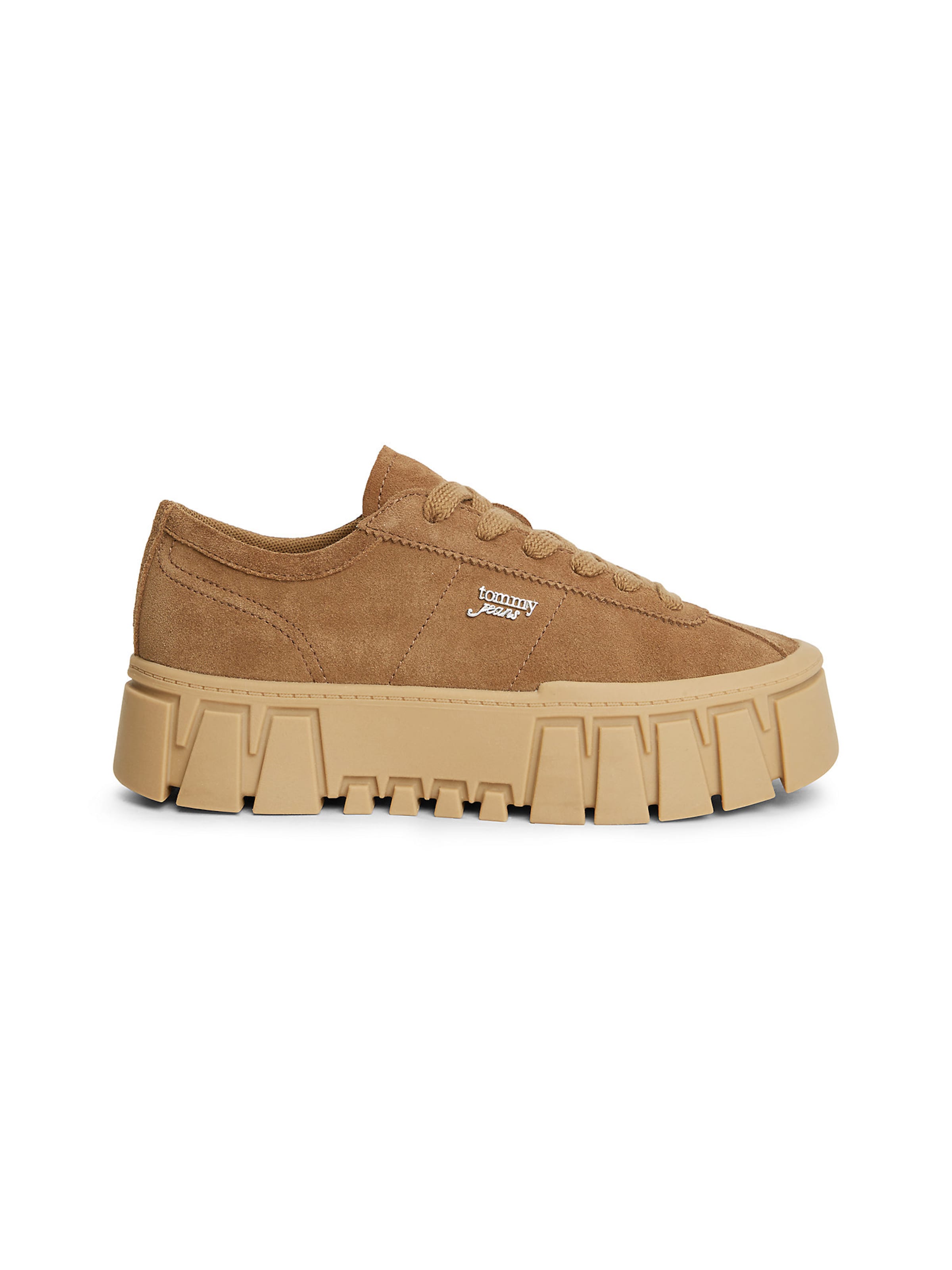 Tommy Jeans Sneaker in Braun: Vorderseite