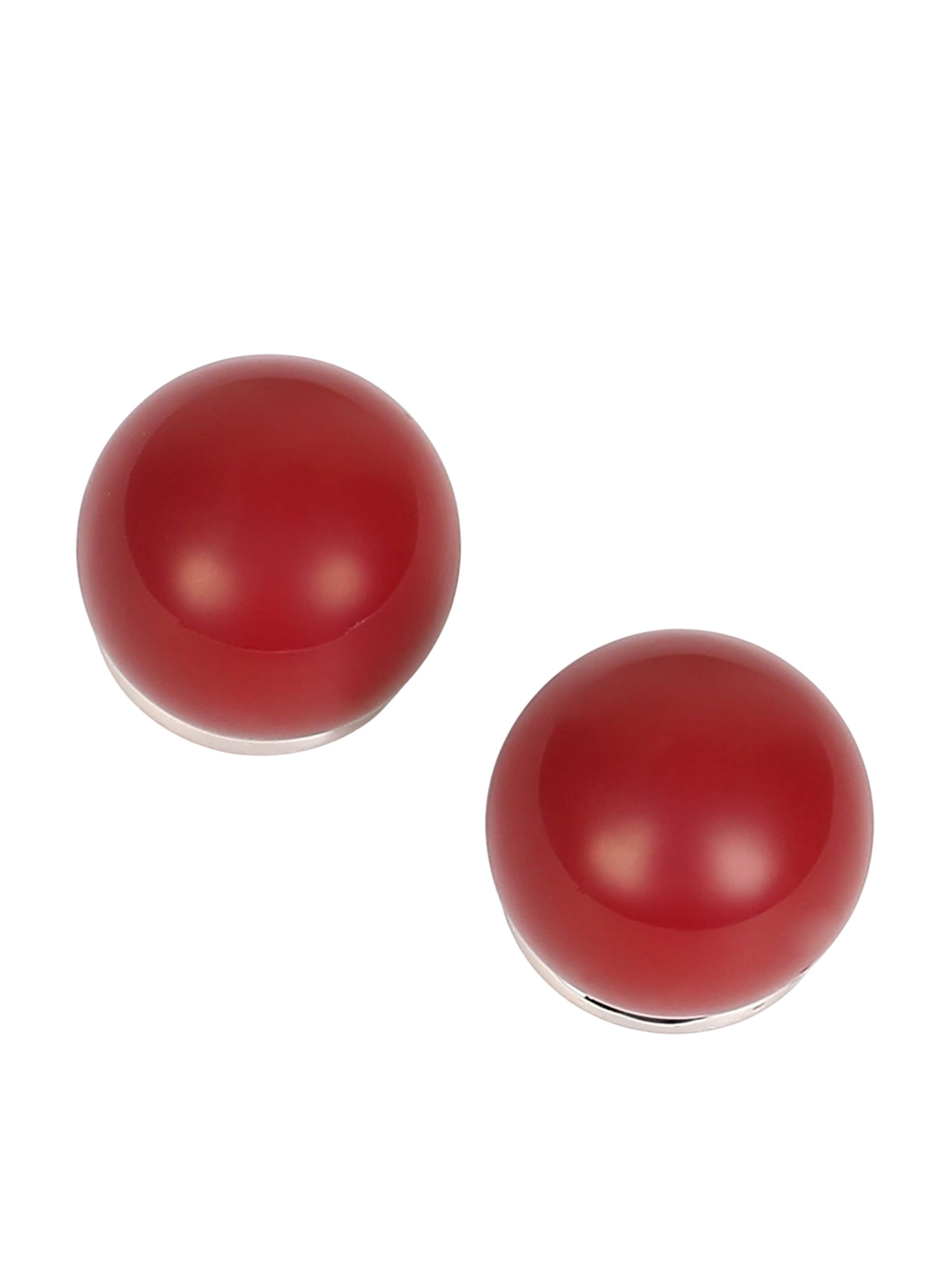 Boucles d'oreilles 'Braelyn' SOHI en rouge : devant