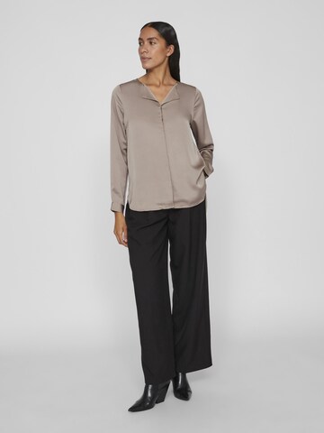 VILA Blouse in Grey