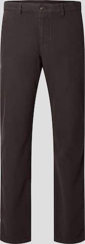 SELECTED Lærredsbukser i brun: forside