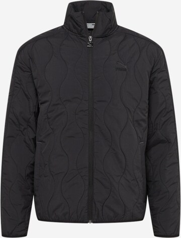 PUMA Between-Season Jacket 'T7 Quilting' in Black: front