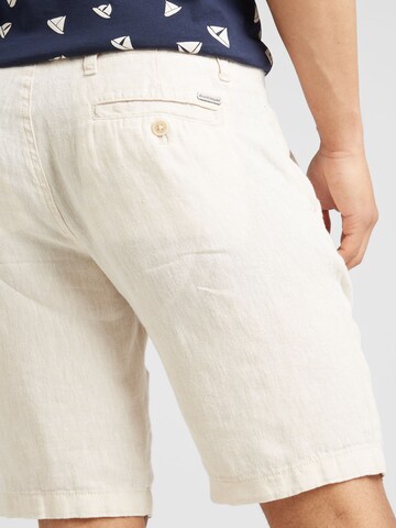 Bruun & Stengade - regular Pantalón chino 'Abel' en beige