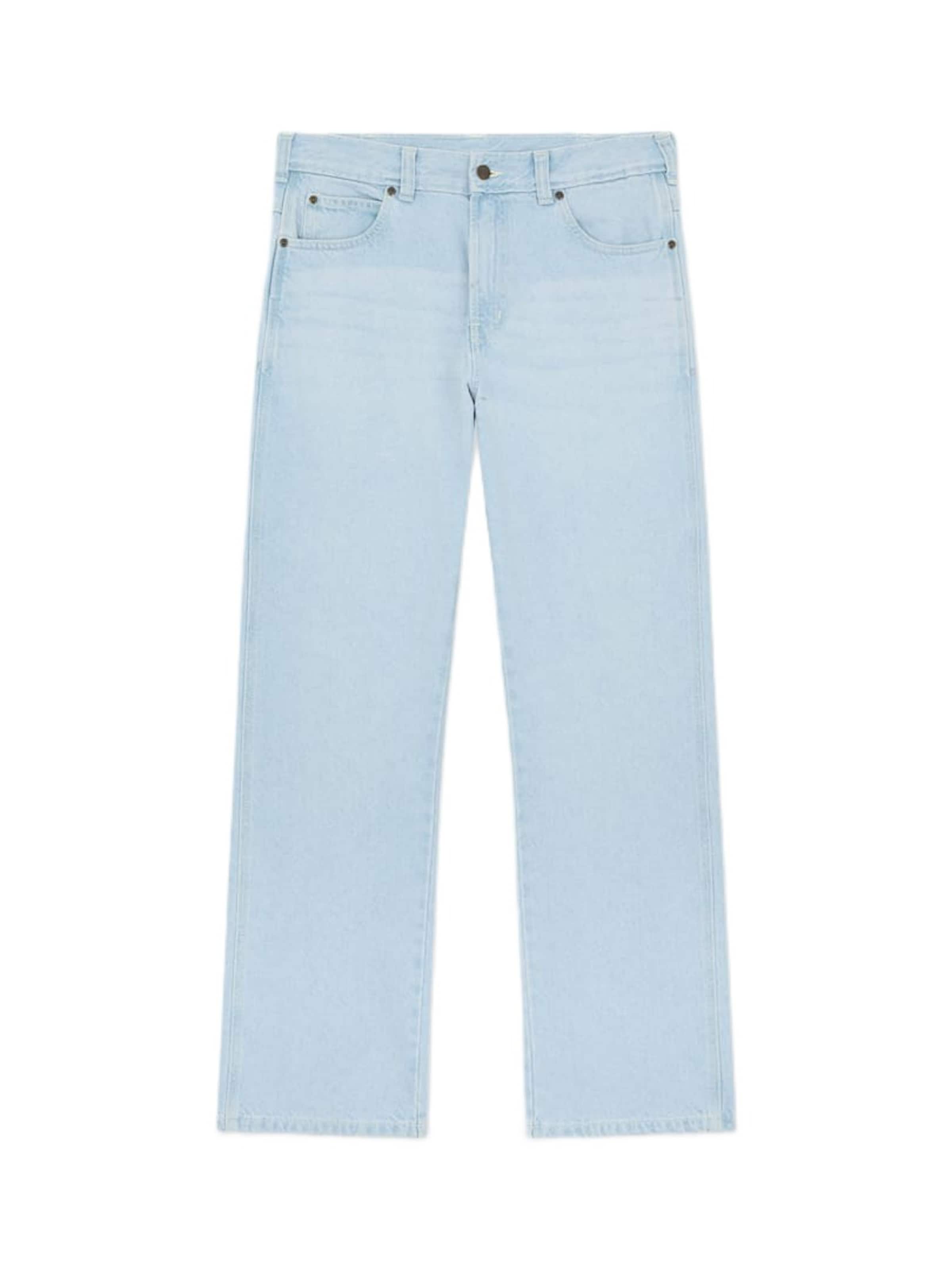 DICKIES regular Jeans '954 RELAXED STRAIGHT WORK JEANS' i blå: forside